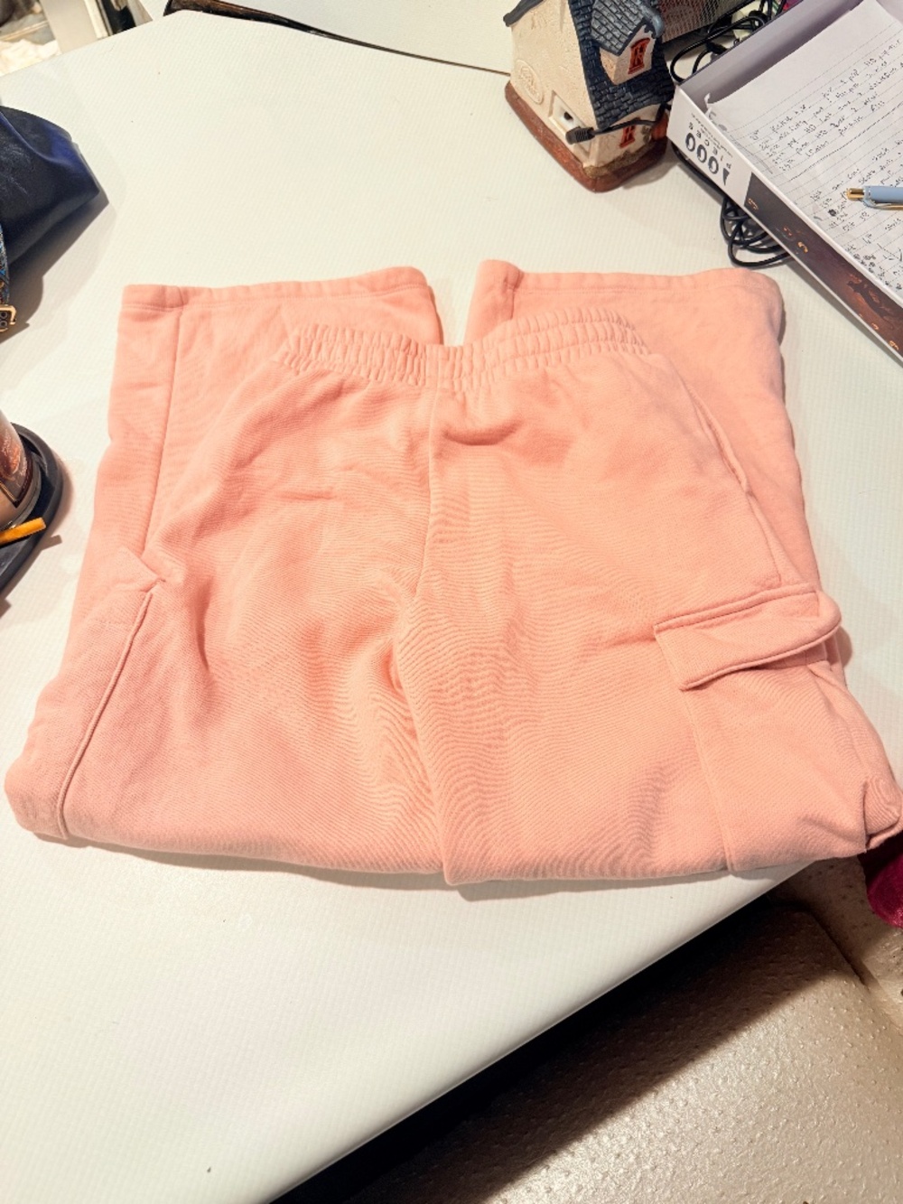 Girls Gap Sweatpants with size pockets pink size 10